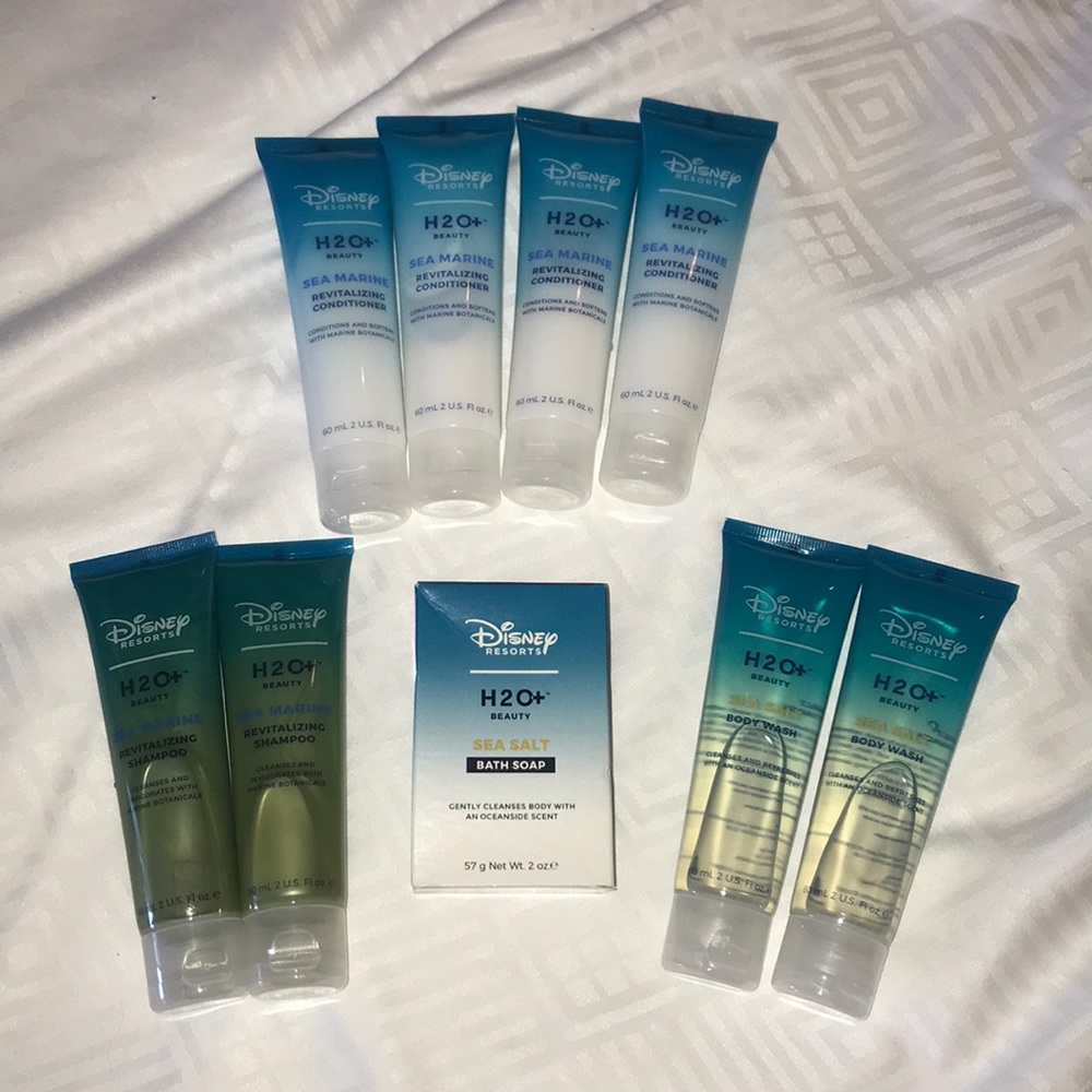 New, unused Disney H2O+ Collection Travel Size Lot